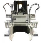 ڈھول گربر فورک لفٹ منسلک۔