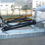 فورک لفٹ سیلف ڈمپ ہوپر بالٹی۔